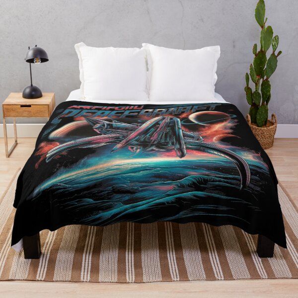 Item preview, A lander exploring an alien planet designed and sold by desinganddecor.