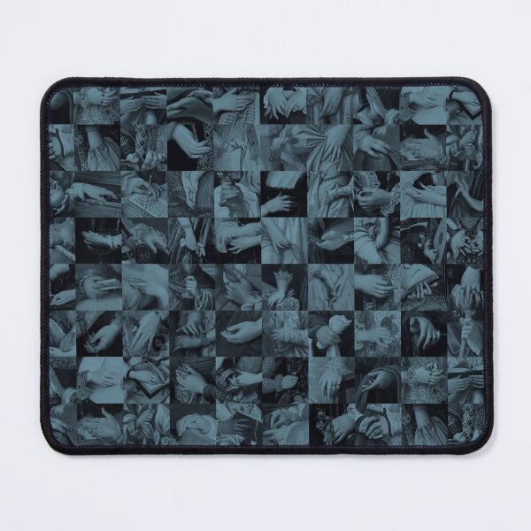 Item preview, Hands in Paintings - Blue Black - Museum Visit Photos designed and sold by SageFolio.