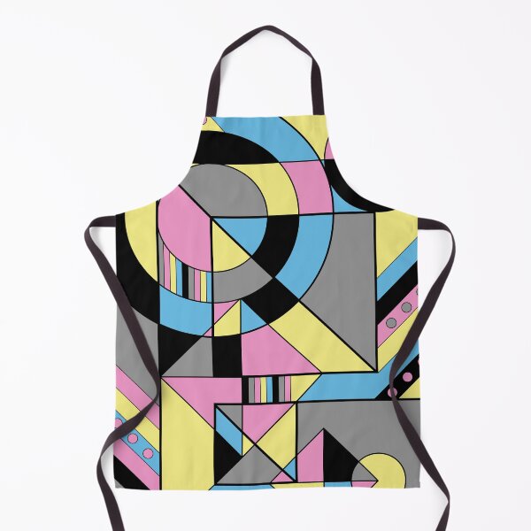 Item preview, Polygender Pride Abstract Geometric Pink Yellow Blue Black designed and sold by JoyfulJen.