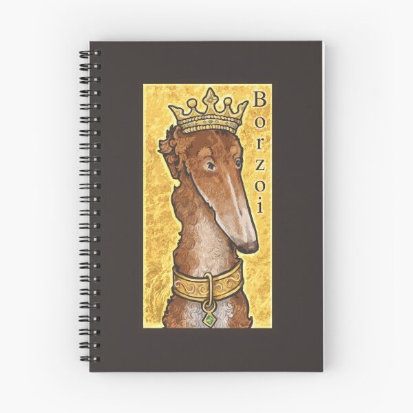 Item preview, King Borzoi designed and sold by Elspeth Rose Design.