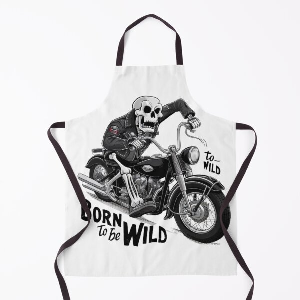 Item preview, Born to be Wild Skeleton Biker | Cool Motorcycle Graphic Tee & Merch designed and sold by blockshop.