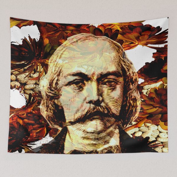 Item preview, Gustave Flaubert designed and sold by Asok Mukhopadhyay.