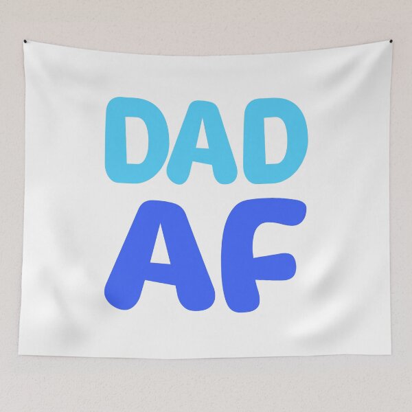 Item preview, Dad AF! Funny Blue designed and sold by PMCreative.