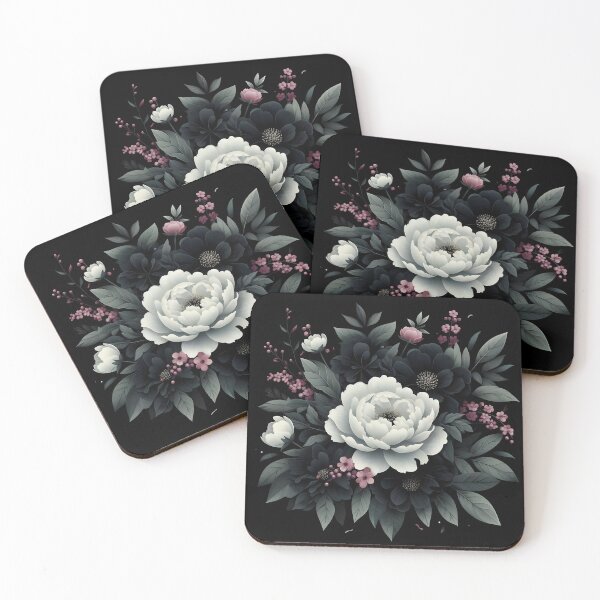 Item preview, Dark Academia Peony Botanical  designed and sold by svarupa.