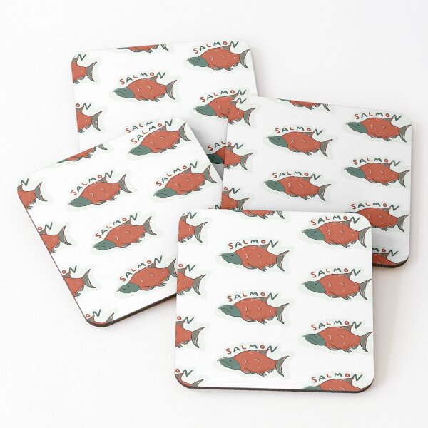 Item preview, s a l m o n designed and sold by Snicker's Doodles.