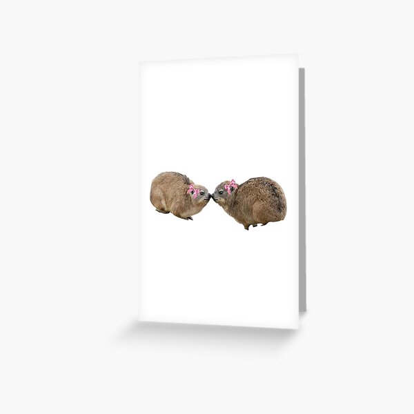 Item preview, Cute rock hyrax  designed and sold by SillyLittleSnek.