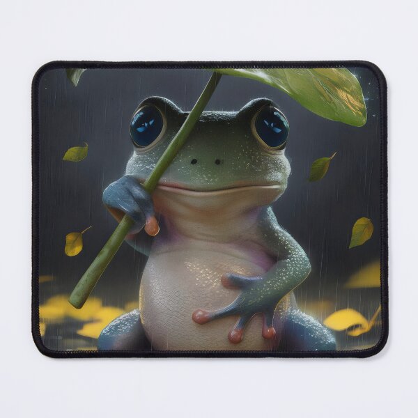 Item preview, Frog with an umbrella. designed and sold by MyHappyArtShop.