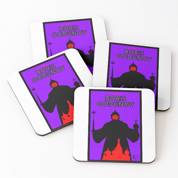 Item preview, Poster of the Russian opera BORIS GODUNOV designed and sold by Hugh Whyte.