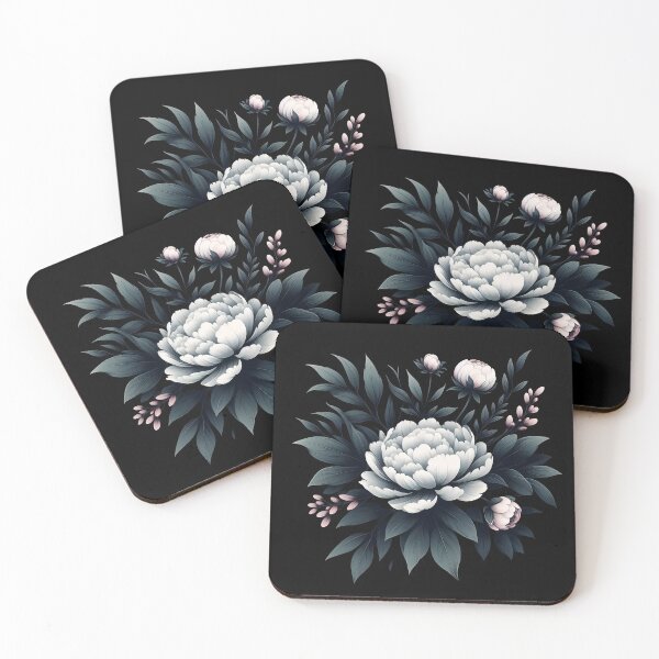 Item preview, Dark Academia Peony Botanical  designed and sold by svarupa.