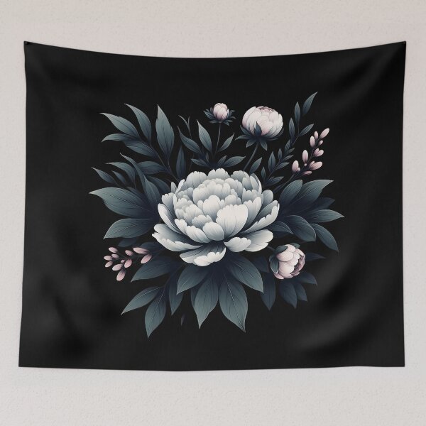 Item preview, Dark Academia Peony Botanical  designed and sold by svarupa.