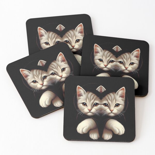 Item preview, Mirror cat, Duplucated Kittens designed and sold by cutenesss.