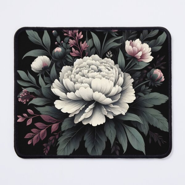 Item preview, Dark Academia Peony Botanical  designed and sold by svarupa.