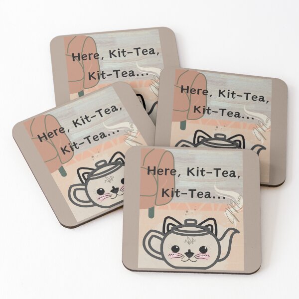 Item preview, Here, Kit-Tea, Kit-Tea designed and sold by Project Remission, LLC.