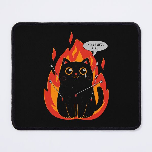 Item preview, Everything's Fine designed and sold by GODZILLARGE.