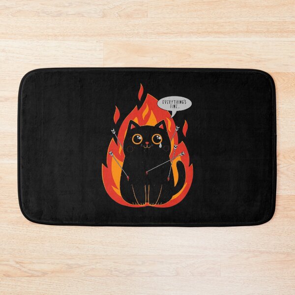 Item preview, Everything's Fine designed and sold by GODZILLARGE.