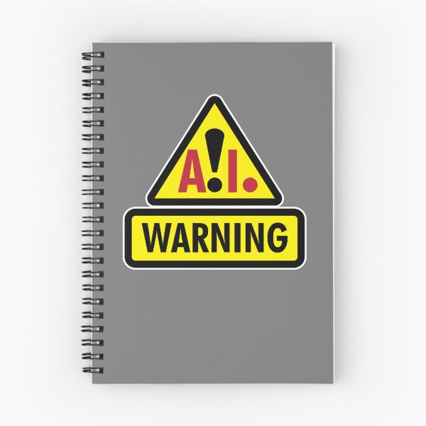 Item preview, AI Artificial Intellegence Warning designed and sold by eShirtLabs.