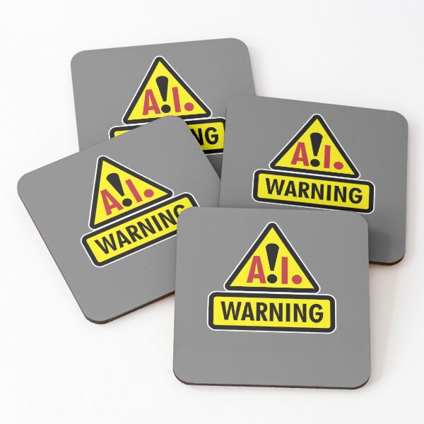Item preview, AI Artificial Intellegence Warning designed and sold by eShirtLabs.