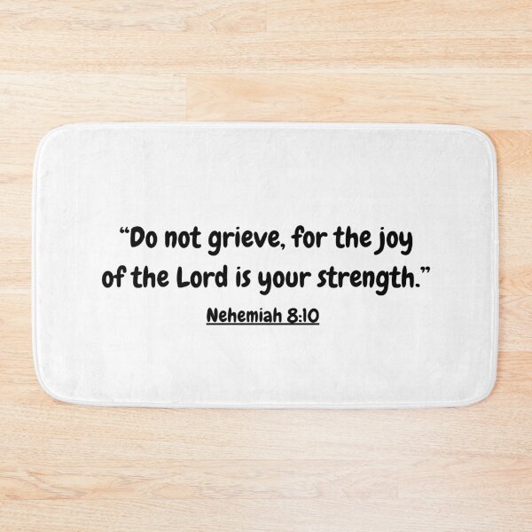 Item preview, Bible Verse - Nehemiah 8:10 designed and sold by Saffarii.