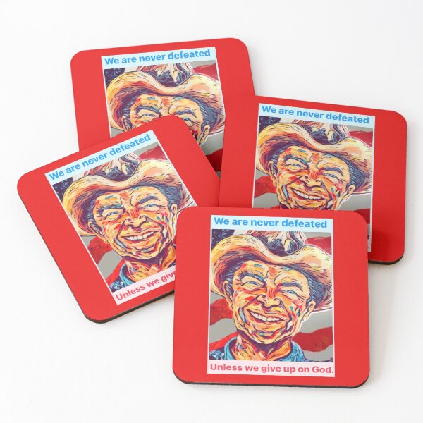 Item preview, iarthappy , Reagan  never give up on God designed and sold by tracey jacobson.