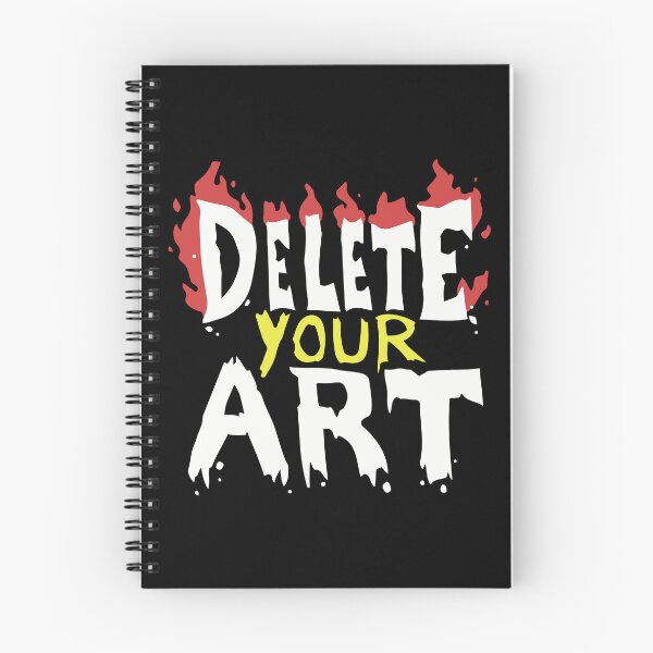 Item preview, Drawfee Merch Delete Your Art designed and sold by ILLUCEND-ARTS.