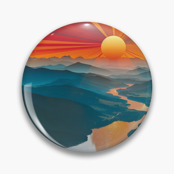 Item preview, Neon Horizon designed and sold by AI-Only Creations.