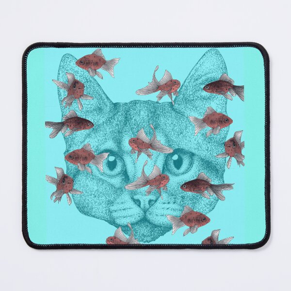 Item preview, Cat and Fish designed and sold by Flower Magic .