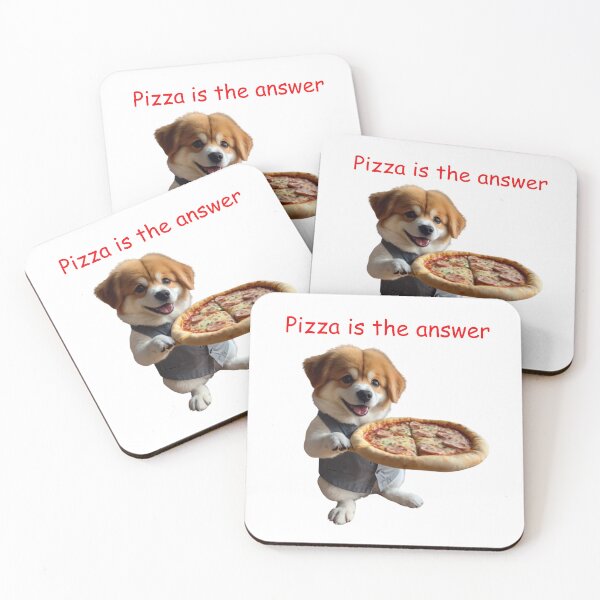 Item preview, Pizza is the answer designed and sold by Zha-Zha Designs.