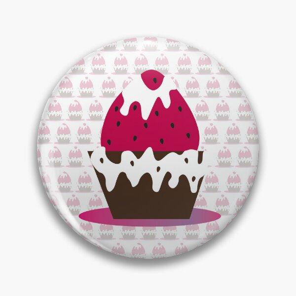 Item preview, Strawberry dessert pattern designed and sold by Folidee.
