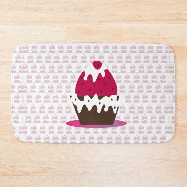 Item preview, Strawberry dessert pattern designed and sold by Folidee.