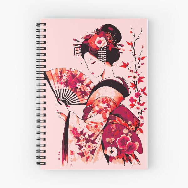 Item preview, The Gracious Geisha | Japanese Artwork designed and sold by Quill-Co.