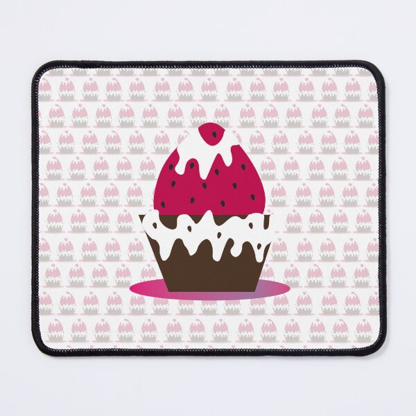 Item preview, Strawberry dessert pattern designed and sold by Folidee.