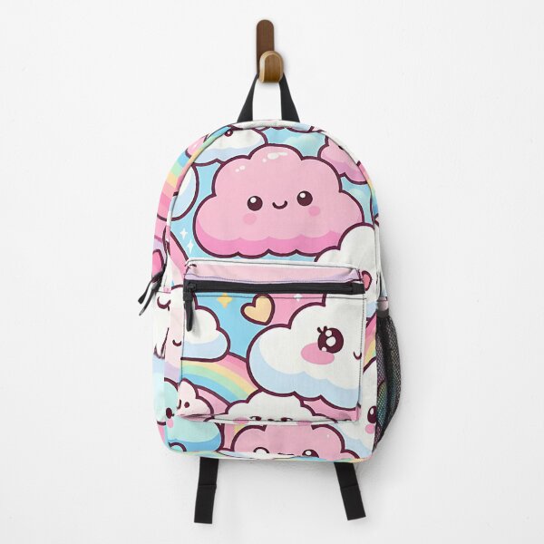 Item preview, Kawaii Clouds and Rainbows, in Pastel Shades designed and sold by Mariana Piana.