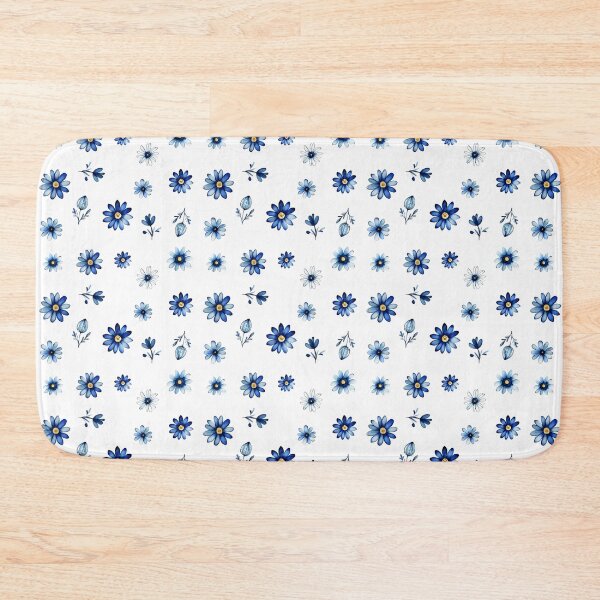 Item preview, Little blue flowers designed and sold by Ilikeiwantilove.