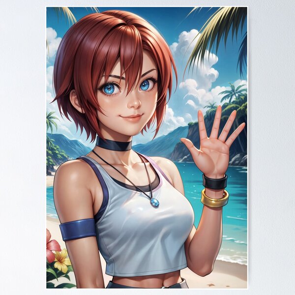 Vista previa del artículo con la obra «Kairi (Corazones del Reino)», diseñado y vendido por Wolverous.
