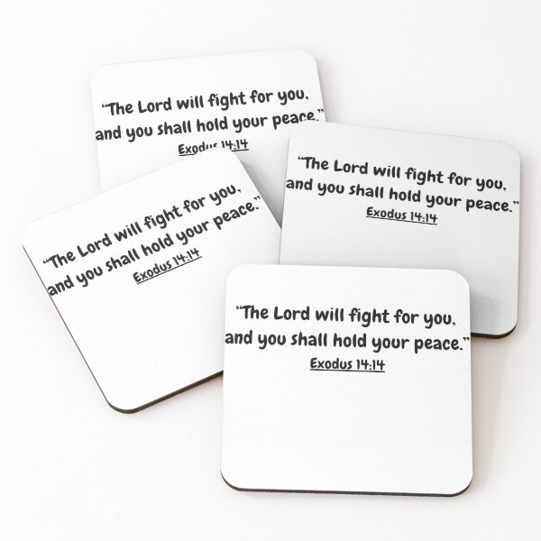 Item preview, Bible Verse - Exodus 14:14 designed and sold by Saffarii.