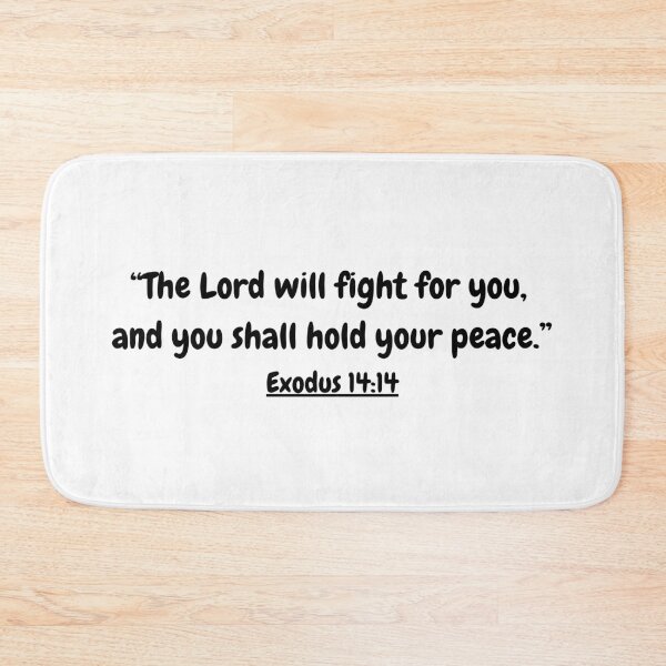 Item preview, Bible Verse - Exodus 14:14 designed and sold by Saffarii.