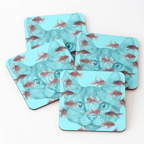 Item preview, Cat and Fish designed and sold by Flower Magic .