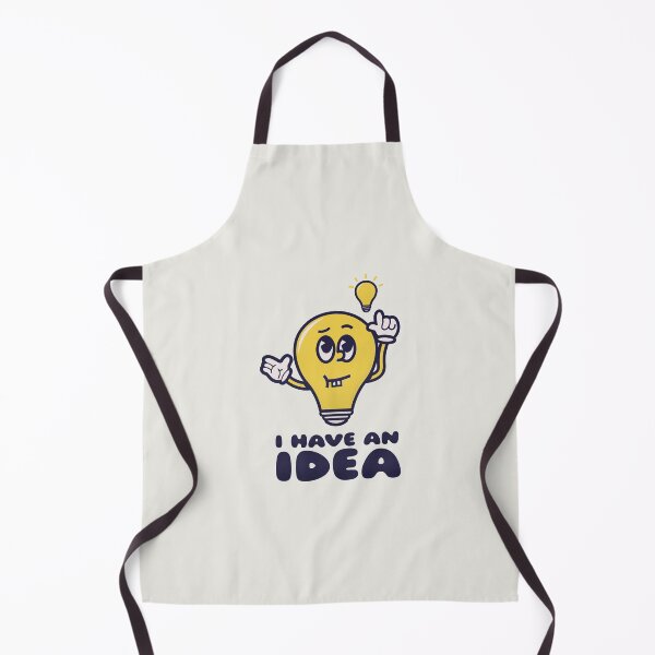 Item preview, Retro Bulb Mascot cartoon vintage - I Have an Idea designed and sold by LalpaShop.
