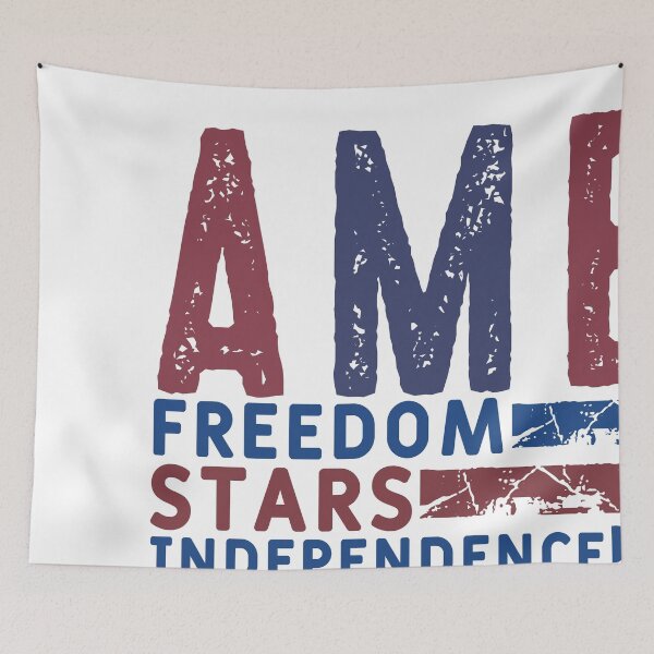 Item preview, Freedom - stars - independence - stripes Patriotic USA design for July 4th designed and sold by undeadkoala.