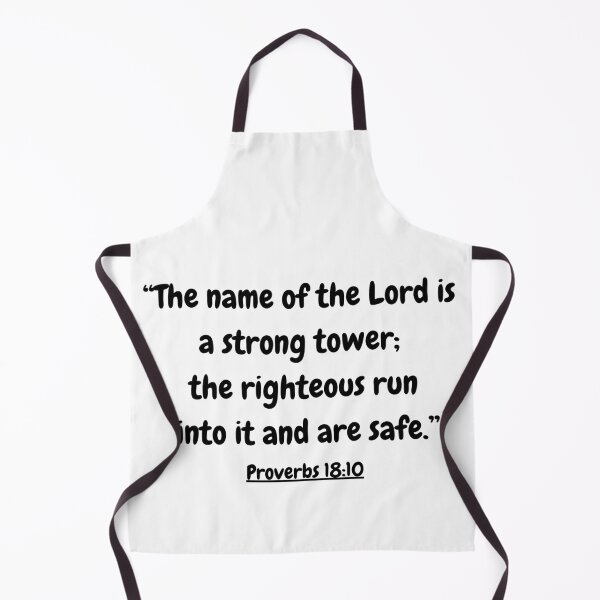 Item preview, Bible Verse - Proverbs 18:10 designed and sold by Saffarii.