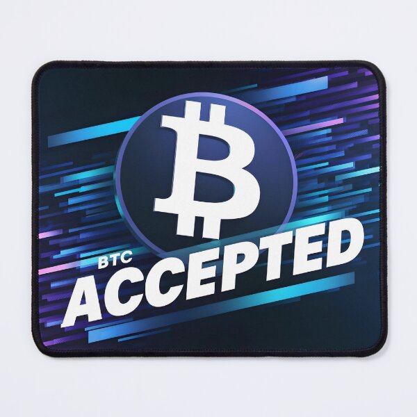 Item preview, BTC Accepted designed and sold by Armando Alorro.
