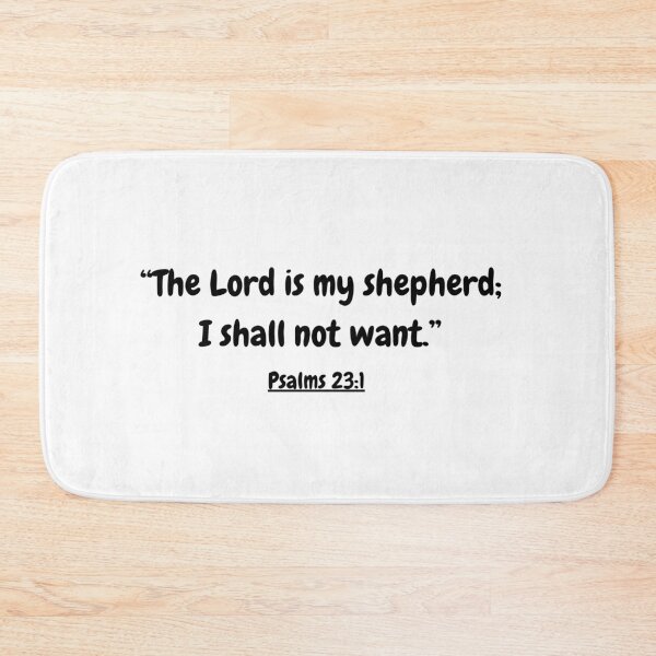 Item preview, Bible Verse - Psalms 23:1 designed and sold by Saffarii.