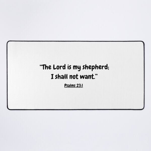 Item preview, Bible Verse - Psalms 23:1 designed and sold by Saffarii.