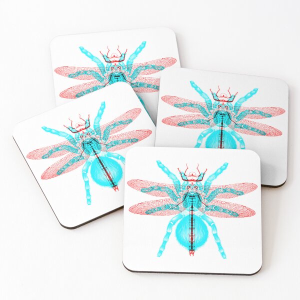 Item preview, Spider and dragonfly  designed and sold by isabelthwaites.
