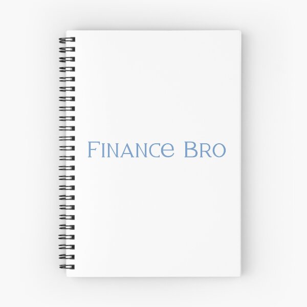 Item preview, Finance Bro - Pastel Blue designed and sold by dopeshed.