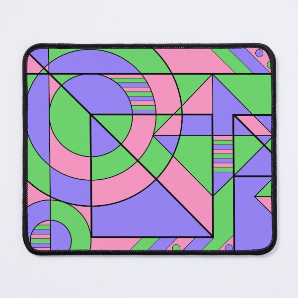 Item preview, Trigender Pride Abstract Geometric Pink Green Purple designed and sold by JoyfulJen.