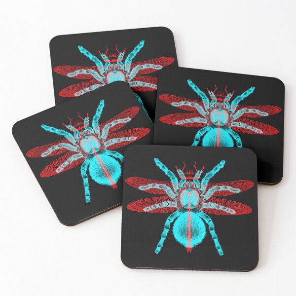 Item preview, Spider and dragonfly  designed and sold by isabelthwaites.