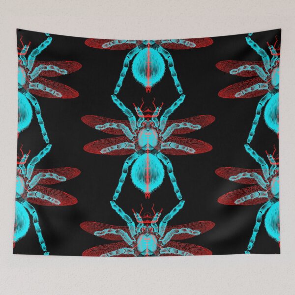 Item preview, Spider and dragonfly  designed and sold by isabelthwaites.