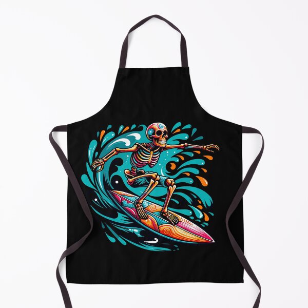 Item preview, Sea Surfboard Skeleton Surfer Surfing Competition Training designed and sold by Dressed For Duty.
