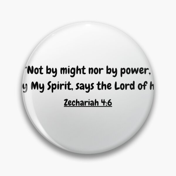 Item preview, Bible Verse - Zachariah 4:6 designed and sold by Saffarii.